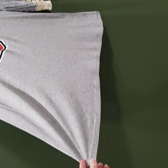 NWT Pressbox Women NCSU Tunic Top Medium Gray Tee NC State Game Fan Boho Comfy - Picture 4 of 12